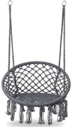 Leagăn tip cuib de barză, suspendat, gri