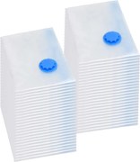 vidaXL Saci vidați îmbrăcăminte depozitare voiaj 50 buc. 120x70 cm