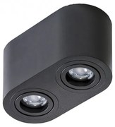Spot aplicat tavan/plafon stil modern Brant 2 negru