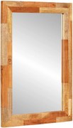 vidaXL Oglindă pentru baie Stejar Artizanal 50 x 70 x 2,5 cm