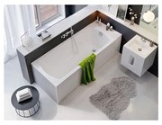 Cada dreptunghiulara Kolo Perfect 160x75 cm