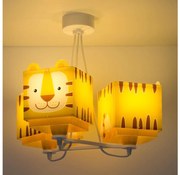 Dalber 64567 - Lustră copii LITTLE TIGER 3xE27/60W/230V