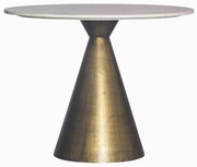 Masa Rotunda Bistro, Marmura, Metal, ELEGANCIA 100cm