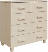 vidaXL Servantă „HAMAR”, maro miere, 79x40x80 cm, lemn masiv de pin