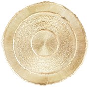 Suport de farfurie Tiseco Home Studio, ⌀ 38 cm, auriu