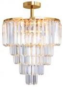 Lustra clasica 10 becuri E14 FC17106/6+3+1-GLD ZUMALINE