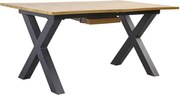 Masa extensibila design industrial Wild 160-200x90cm