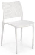 Scaun de bucaterie Niles, alb