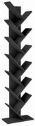 BIBLIOTECA neagra 222 cm