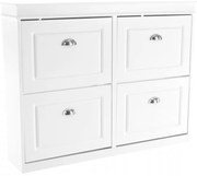 Pantofar, 4 compartimente, alb, SEBER TYP 5