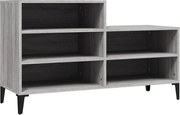 vidaXL Pantofar, gri sonoma, 102x36x60 cm, lemn prelucrat