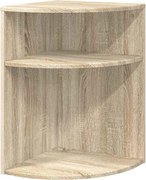 vidaXL Masă laterală Stejar Sonoma 39,7 x 39,7 x 60 cm Lemn compozit