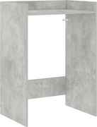 vidaXL Dulap pentru mașina de spălat Beton 67,5 x 48 x 97 cm