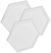 Set de extensie 3x panou RGBIC dimabil LED/1,8W/230V Wi-Fi Tuya