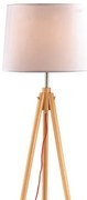 Lampadar, lampa de podea cu trepied YORK PT1 WOOD 089805
