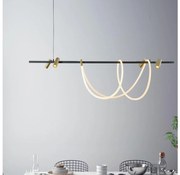Lustră LED pe cablu Zuma Line 2200277L BALBO LED/67,5W/230V 2700-6000K + telecomandă