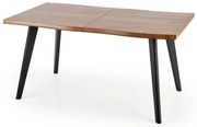 Masa de bucaterie Dickson II, lemn natural / negru
