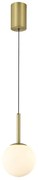 Pendul LED design modern PUEBLA auriu satinat MA-8888