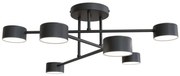 Plafonieră HALO 6xGX53/8W/230V negru