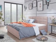Pat matrimonial Boxspring Sebastian -1 (140x200) (Rico 19). 1059683