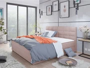 Pat matrimonial Boxspring Sebastian -1 (140x200) (Rico 19). 1059683
