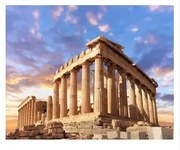 Pictura pe numere cu un cadru "Atena" 50x40 cm