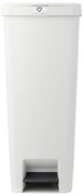 Coș cu pedală Brabantia StepUp 1005556, 40 L, Materiale ecologice, Deschidere mare, Gri deschis