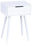 Kesper 15970 Măsuță de pat pin, 40 x 30 x 59 cm