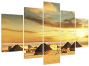 Tablou - Colibe în deșert (150x105 cm)