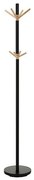 Cuier Uno negru/fag H174 cm