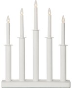 Decorațiune luminoasă de Crăciun albă Plate – Star Trading