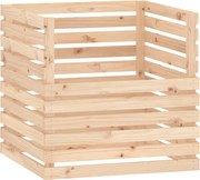 vidaXL Compostor, 80x80x78 cm, lemn masiv de pin