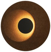 Aplica LED design modern decorativ ACOUSTIC maro, negru ZB-25181