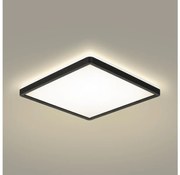 Plafonieră LED pentru baie Brilagi ULTRA SLIM LED/24W/230V 42x42 cm negru IP54