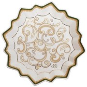 Farfurie albă din porțelan ø 23,5 cm Vassoio - Brandani