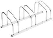 vidaXL Suport pentru biciclete, pentru 3 biciclete, oțel galvanizat