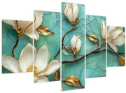 Tablou - Magnolii 3D (150x105 cm)