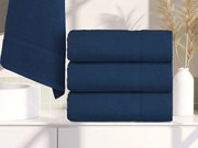 Prosop CLARYSSE ELEGANCE 60x110 cm albastru inchis, 100% bumbac