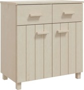 vidaXL Servantă „HAMAR”, maro miere, 79x40x80 cm, lemn masiv de pin