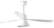 FARO AMELIA L CONE 33760WT-22-LED - ventilator cu lampă LED reglabilă/20W/230V, alb, Ø132 cm WT + telecomandă