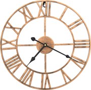 vidaXL Ceas de perete, auriu, 40 cm, metal
