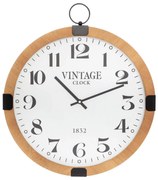 Ceas de perete vintage silențios, un ceas pentru bucătărie, living, ușor de citit, Ø 38 cm