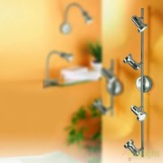 Aplica / Plafoniera cu 4 spoturi directionabile Seba Str 10-390/4 satin OR