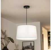 Brilagi - Lustră LED CERIA, pendul pe cablu, 1xE27/40W/230V, Ø 45 cm, albă
