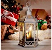 Decorațiune LED de Crăciun Solight 1V266 LED/3xAAA felinar