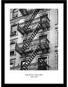 Ramă foto de perete Styler Floryda, 33 x 43 cm, negru