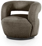 Fotoliu tapitat Sharon maro