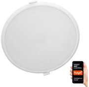 Plafonieră LED încastrată dimabilă ALGINE LED/22W/230V Wi-Fi Tuya rotundă