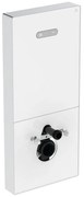 Modul Ideal Standard NeoX pentru vas wc suspendat, sticla alba, actionare pneumatica Alb