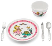 Set de veselă pentru copii 5 buc. Princess – Zilverstad